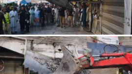 Peshawar: District administration big operation against encroachments