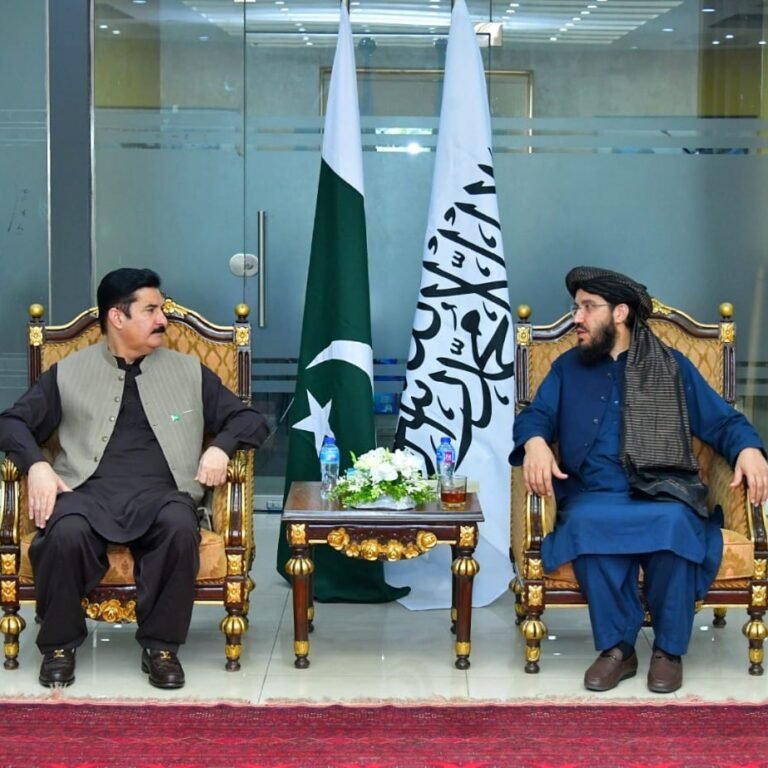 Governor Khyber Pakhtunkhwa visits Afghanistan Embassy