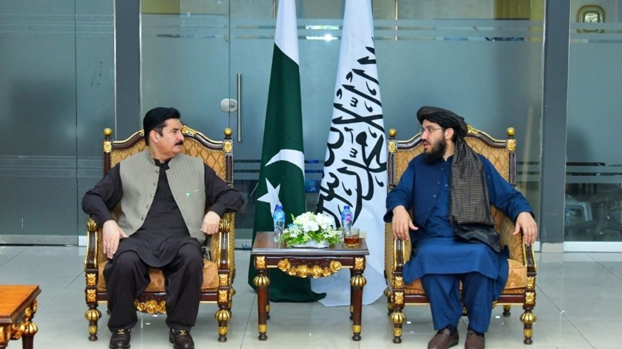 Governor Khyber Pakhtunkhwa visits Afghanistan Embassy