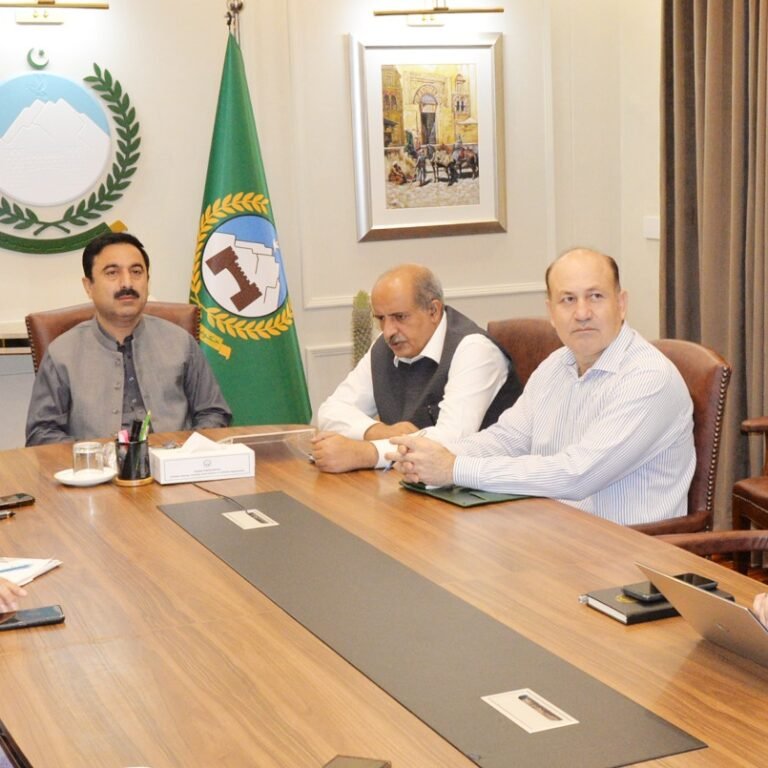 Business meeting presided over by the Chief Secretary