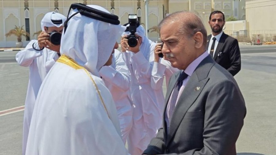 Pakistan Prime Minister Shahbaz Sharif left for Qatar on an emergency visit
