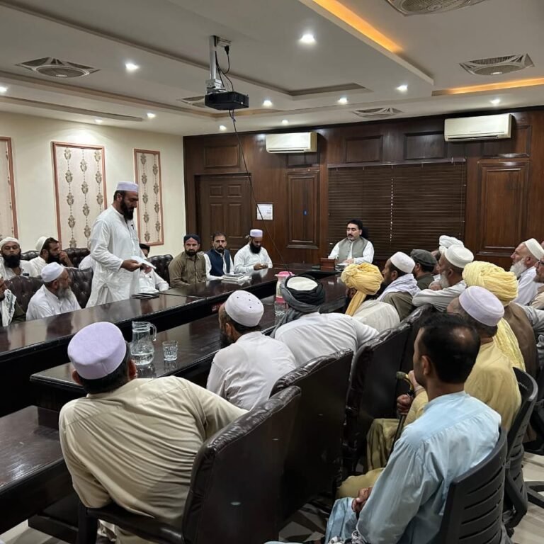 Deputy Commissioner Kohat presided over the meeting regarding the dignified return of Afghan refugees