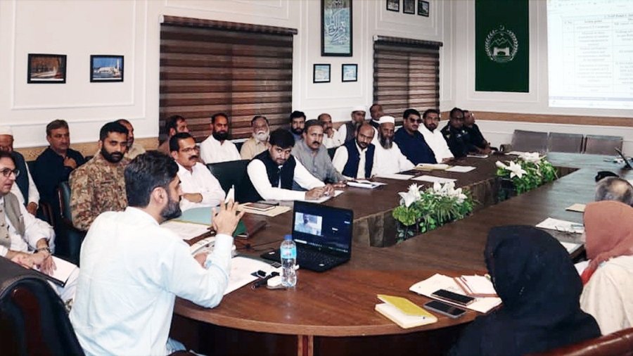 District Coordination Committee meeting chaired by Deputy Commissioner Abbottabad