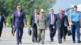 Islamabad: Prime Minister Shehbaz Sharif has left for Saudi Arabia on an official visit.