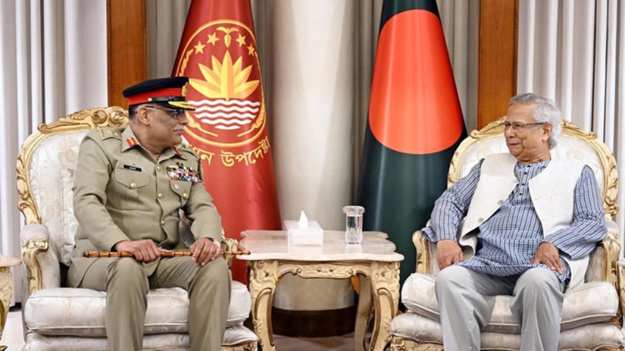 Chairman Joint Chiefs of Staff Committee General Sahir Shamshad Mirza visits Bangladesh