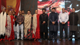 A spectacular demonstration of Spanish cultural dance Flamenco for the first time in Khyber Pakhtunkhwa
