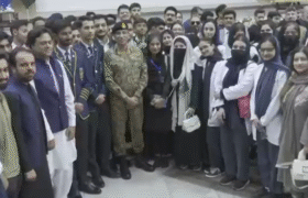 Abbottabad: DG ISPR holds special meeting with university teachers and students
