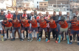 Abbottabad All Pakistan Hachi Habib-ur-Rehman Memorial Football Tournament underway at Kunj Football Stadium