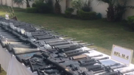 US Made Weapon Confiscated from FAK