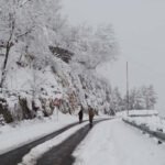 Snowfall in Khyber Pakhtunkhwa, Azad Kashmir, and Gilgit-Baltistan.