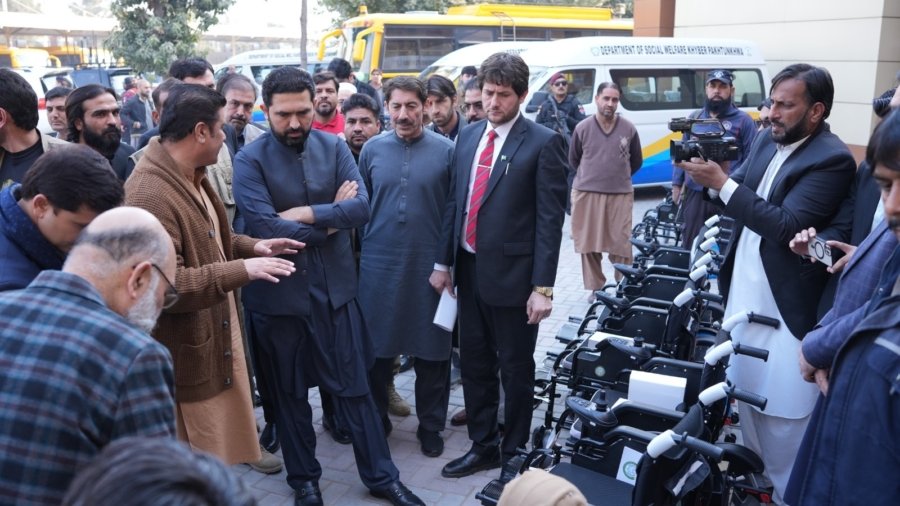 Formal launch of “Ehsaas Umaid Program” for disabled people in Peshawar