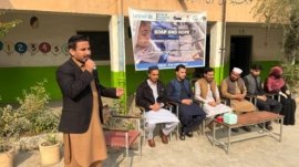 A seminar on the topic of public health was held at Jamrud Government Primary School.