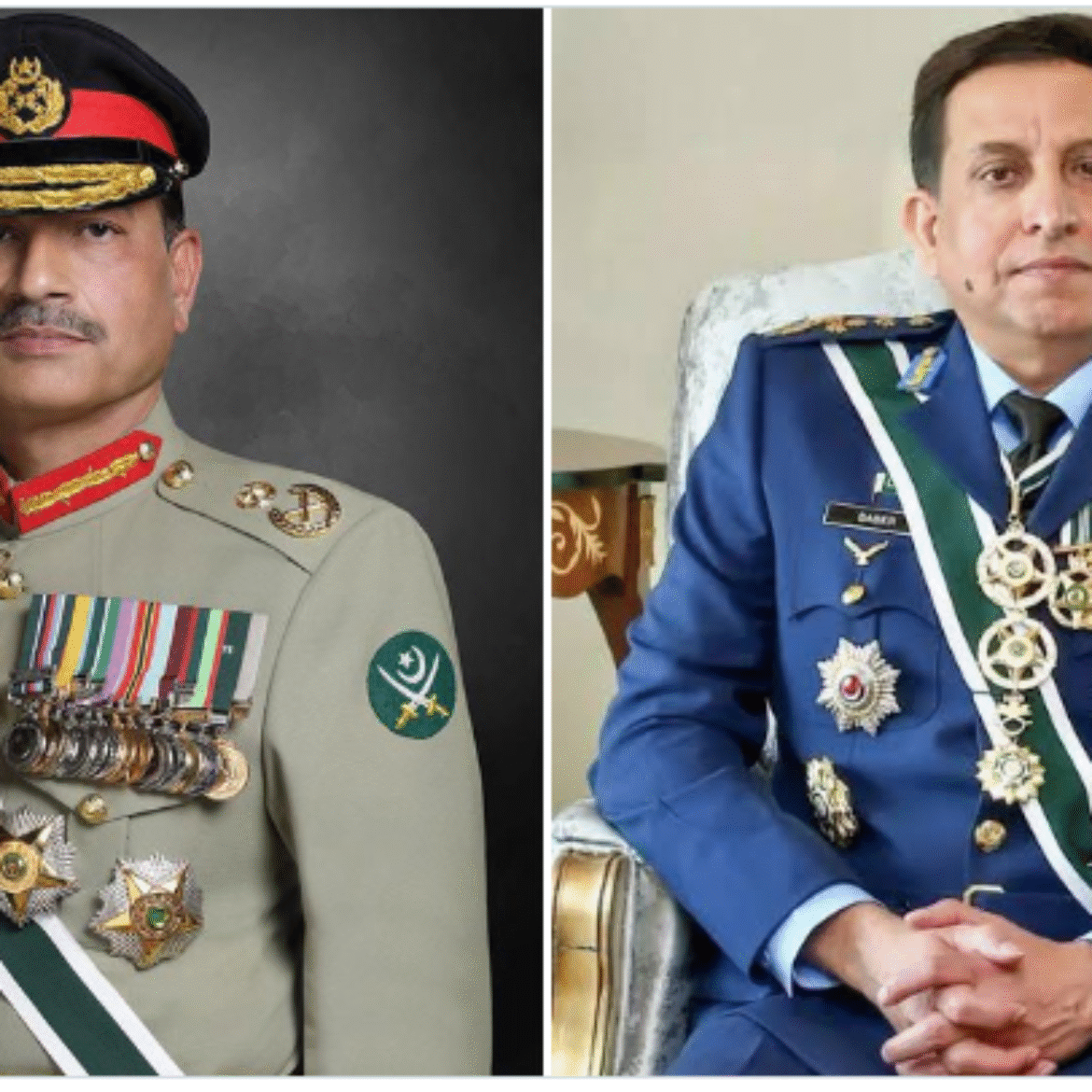 Field Marshal Syed Asim Munir and Chief of Air Staff