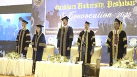 The Governor of Khyber Pakhtunkhwa’s participation in the 10th Convocation of Gandhara University Peshawar.
