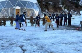 “Kalam: Grand conclusion of the five-day Snow Festival.”