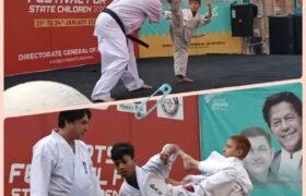 Four-day sports festival begins for orphaned and underprivileged children.