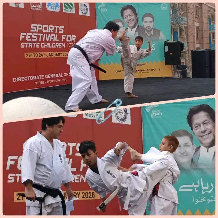 Four-day sports festival begins for orphaned and underprivileged children.