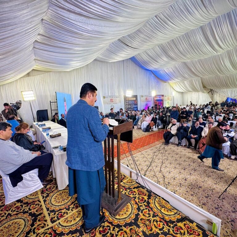 Governor Khyber Pakhtunkhwa attends the closing session of the Global Tourism Conference.