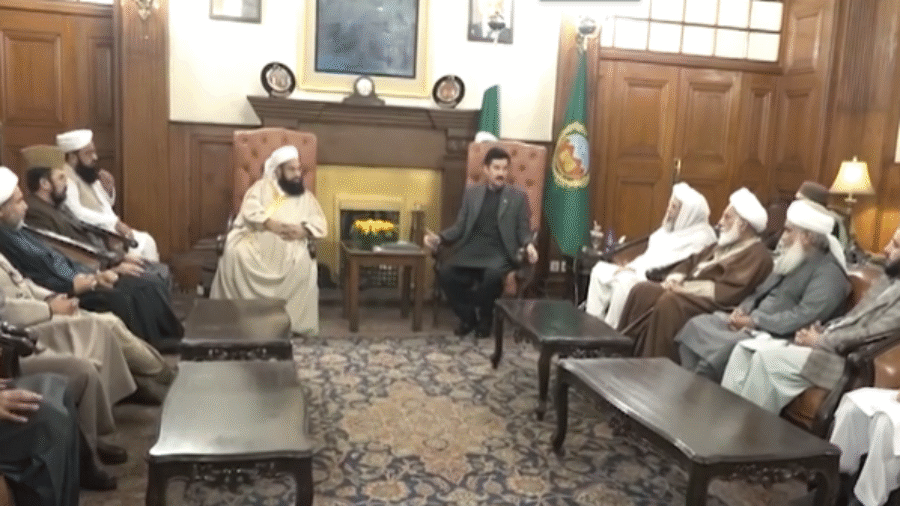 National Peace Committee delegation visits Governor House, Peshawar.