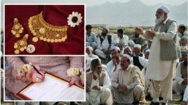 Bajaur Mamond Grand Jirga sets dower at one tola of gold.