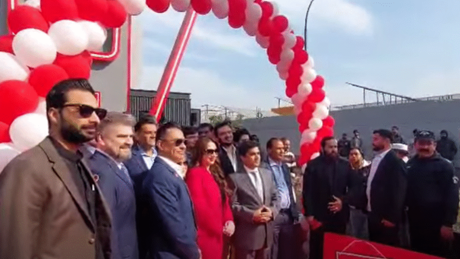 Nowshera: U.S. Embassy Chargé d’Affaires Natalie A. Baker’s brief visit.