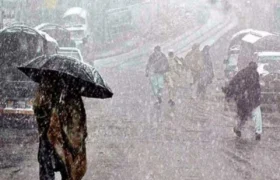 Rain and snowfall expected in upper KP; flash flood advisory issued.