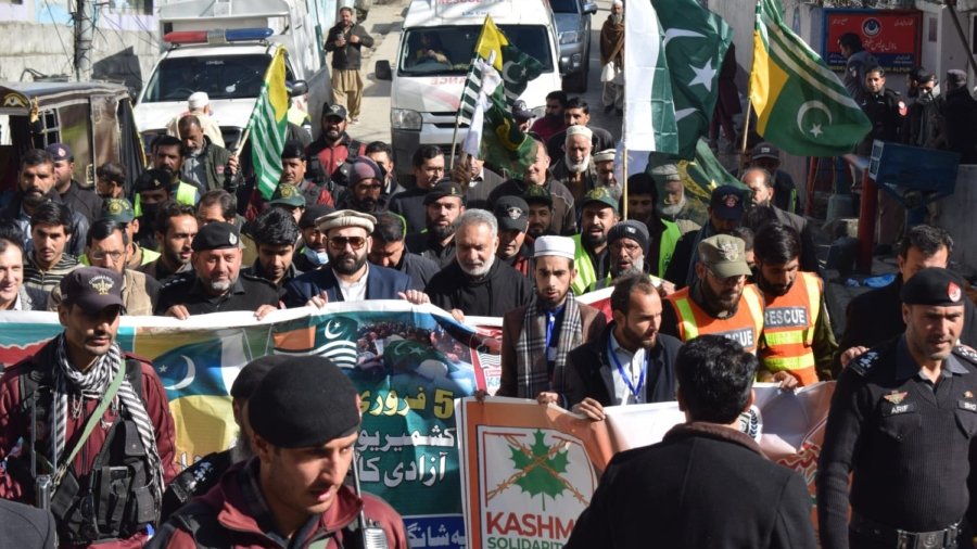 Kashmir Solidarity Day; grand rally held in Shangla.