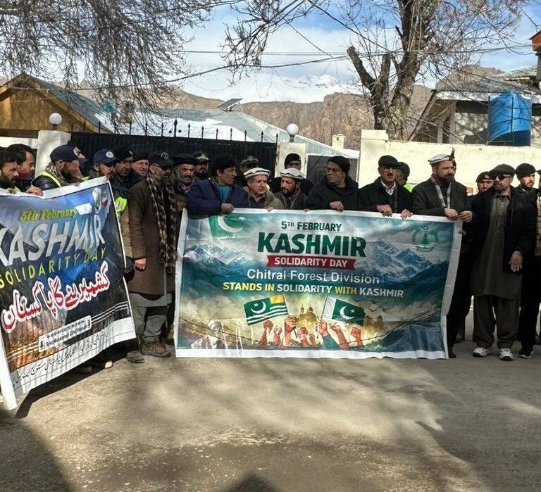 Kashmir Solidarity Day celebrated with zeal and enthusiasm in Upper Chitral.