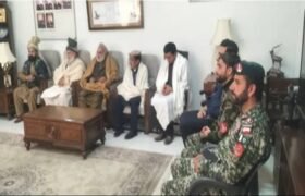 Important jirga on law and order in Orakzai District.