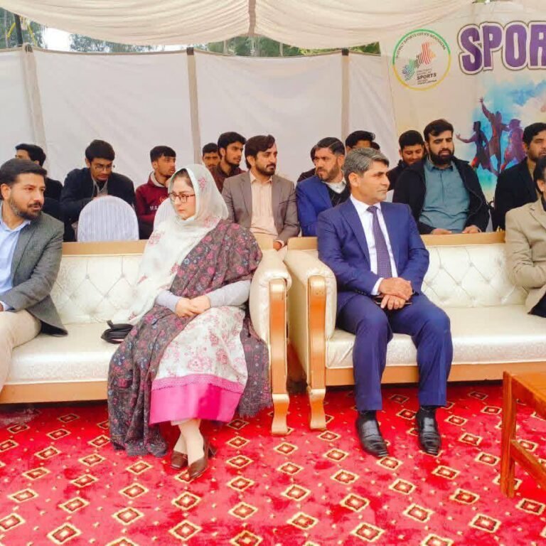 Grand launch of the 7-day Sports Gala at the University of Technology Nowshera.