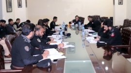 Peshawar Police finalize special Ramadan security plan.