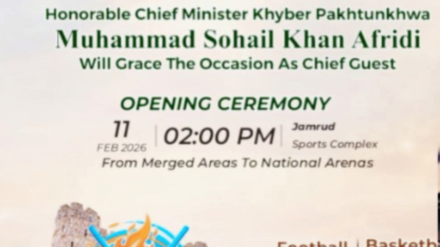 Merged Districts Under-16 Games inaugurated