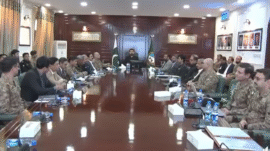 Apex Committee agrees on comprehensive anti-terror strategy.