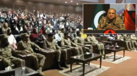 Peshawar: Corps Commander’s special session with Winter Internship students.