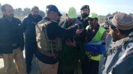 Under the leadership of the DPO Hangu, the polio campaign continues for the third day