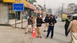 Charsadda Police takes action against encroachments and traffic laws