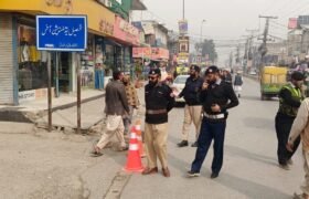 Charsadda Police takes action against encroachments and traffic laws