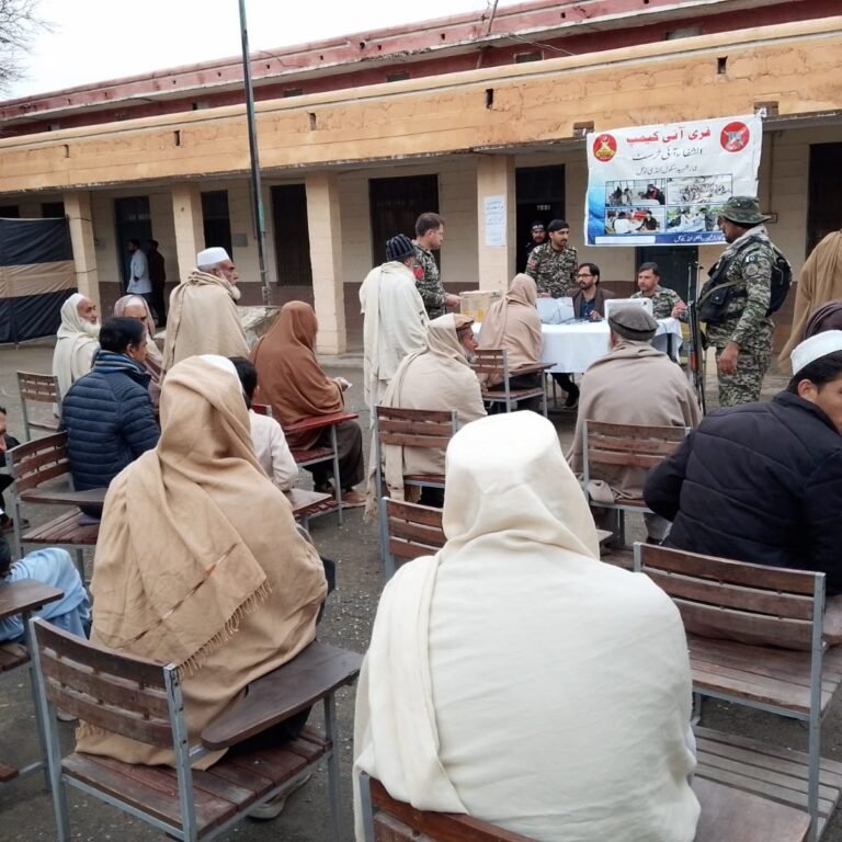 Landi Kotal: Free medical camp organized for eye patients.