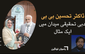 Dr. Tahseen Bibi: An Example in the Field of Literary Research.