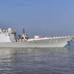 Pakistan Navy gives warm welcome to Chinese ship Daqing