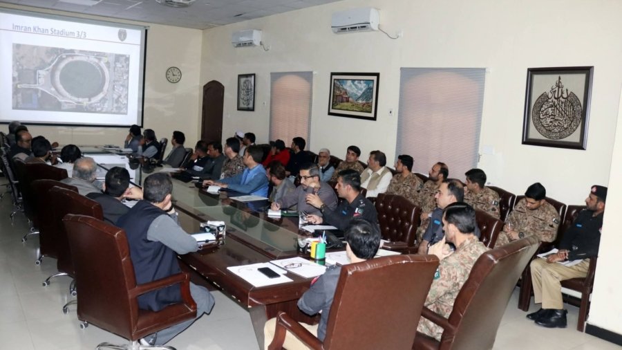 High-level meeting on security arrangements for PSL 2026 held in Peshawar