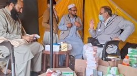 Landi Kotal: Free medical camp held for Afghan refugees