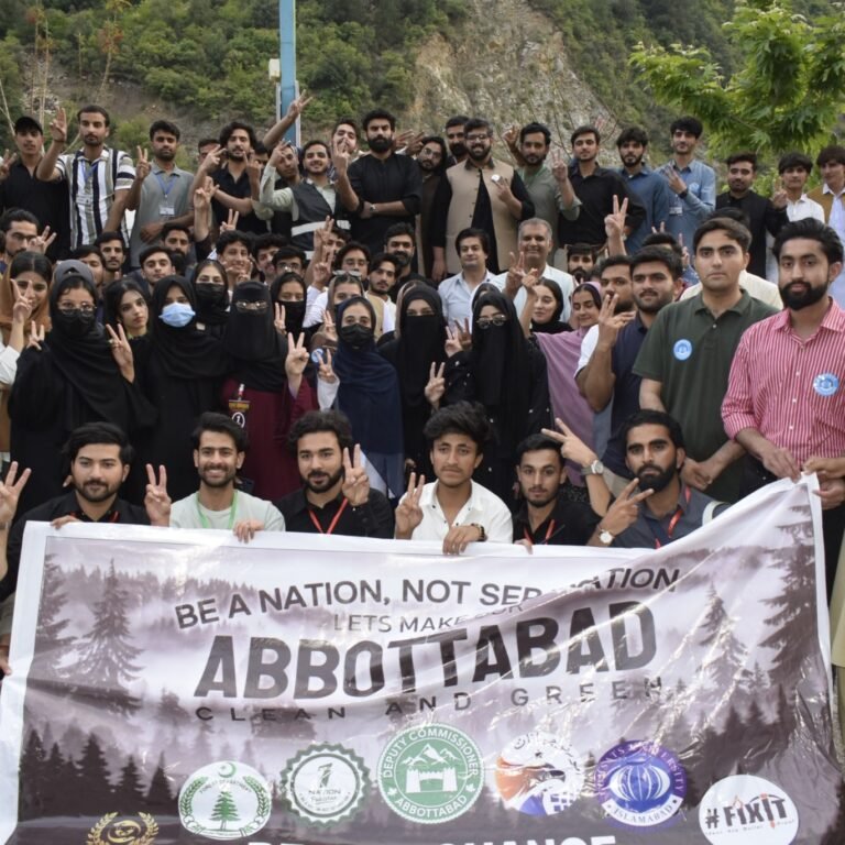 Abbottabad: Clean and Green Campaign, cleanliness activity held in Harno