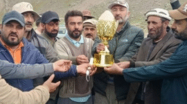 Qaqalisht Cricket Tournament: Brilliant performance by the Boney team