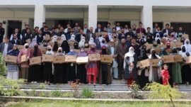 Laptop distribution ceremony held at University of Chitral