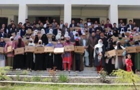 Laptop distribution ceremony held at University of Chitral
