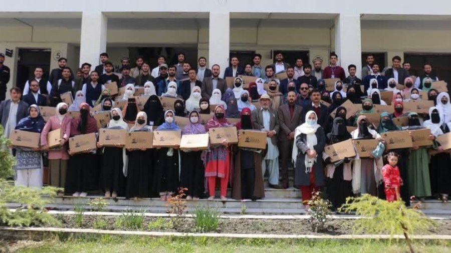 Laptop distribution ceremony held at University of Chitral