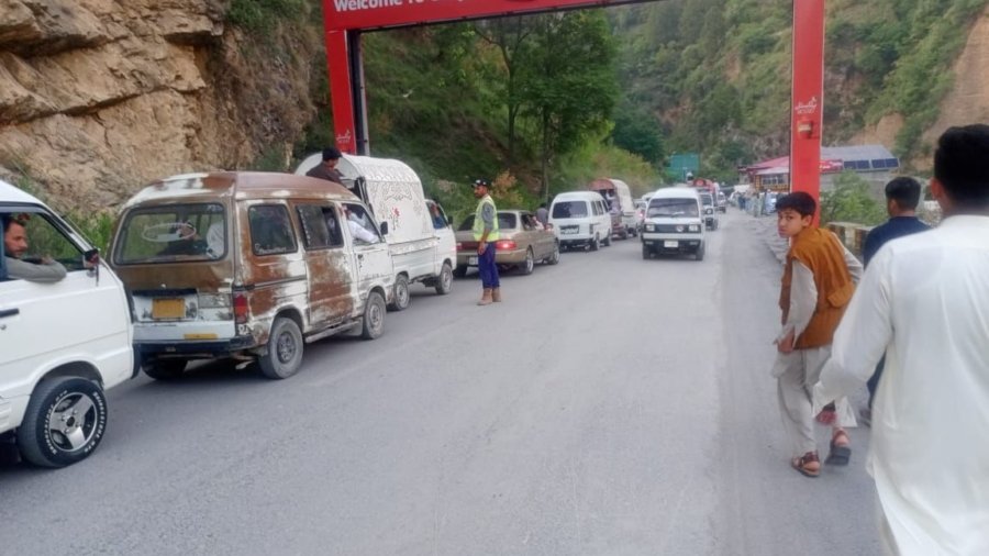Traffic in Galiyat During Eid