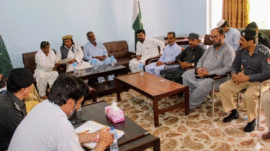 DPO Tank consults with scholars and elders on peaceful conduct of Muharram-ul-Haram