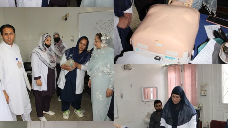 BCLS training continues at Ayub Teaching Hospital